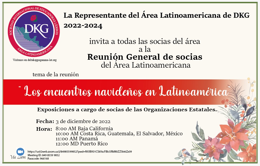 Invitación reunión general